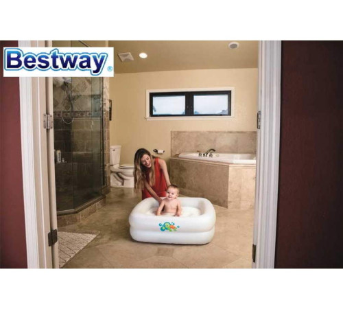Басейн надувний дитячий Bestway 51116 86x86x25 см Басейн надувний дитячий Bestway 51116 86x86x25 см