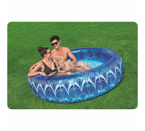 Басейн надувний Bestway 54479 BOHEMIAN BLUE 168 x 53 см Басейн надувний Bestway 54479 BOHEMIAN BLUE 168 x 53 см