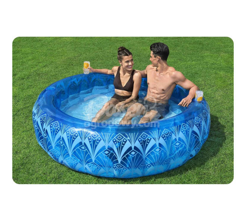 Басейн надувний Bestway 54479 BOHEMIAN BLUE 168 x 53 см Басейн надувний Bestway 54479 BOHEMIAN BLUE 168 x 53 см