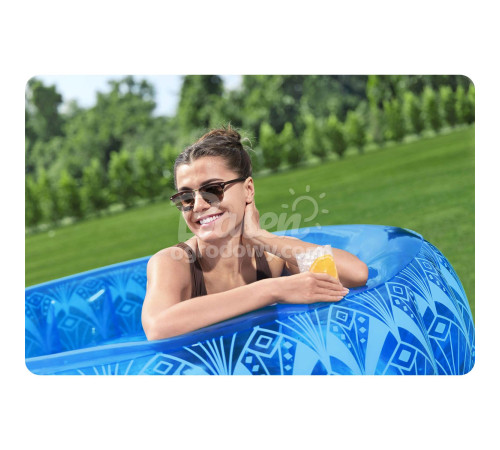 Басейн надувний Bestway 54479 BOHEMIAN BLUE 168 x 53 см Басейн надувний Bestway 54479 BOHEMIAN BLUE 168 x 53 см