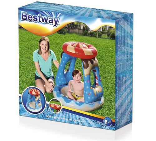Басейн надувний дитячий Bestway 52270 91x89 см Басейн надувний дитячий Bestway 52270 91x89 см