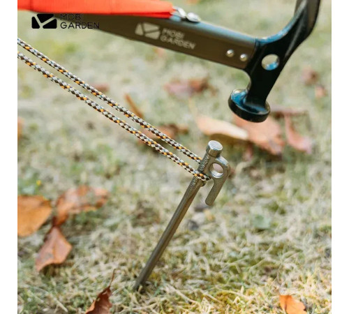Кілочок з гачком T-подібний Mobi Garden NX20672044 300 мм, сірий Кілочок з гачком T-подібний Mobi Garden NX20672044 300 мм, сірий