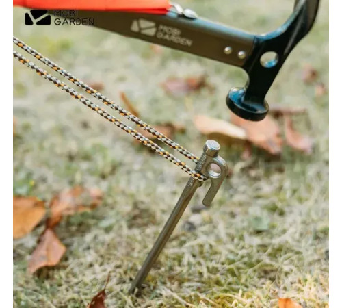 Кілочок з гачком T-подібний Mobi Garden NX20672043 200 мм, сірий Кілочок з гачком T-подібний Mobi Garden NX20672043 200 мм, сірий