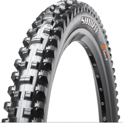 Шина велосипедна 27.5 X 2.50 MAXXIS SHORTY WT 2x60TPI 3C TR DH - чорна