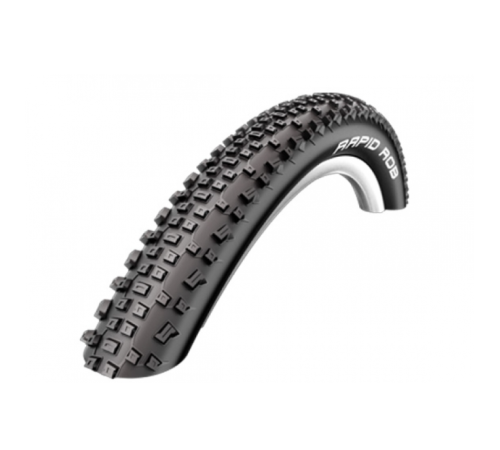 Шина 27,5 x 2,25 SCHWALBE RAPID ROB KG, чорна Шина 27,5 x 2,25 SCHWALBE RAPID ROB KG, чорна