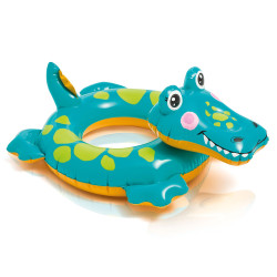 Коло надувне для плавання Intex 58221-crocodile Крокодил, 71 х 56 см