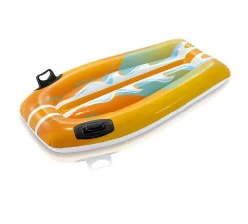 Пліт надувний Intex 58165-orange оранжевий, 112 x 62см Пліт надувний Intex 58165-orange оранжевий, 112 x 62см