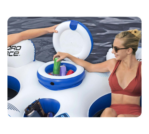 Крісло надувне для плавання Bestway 43113 Rapid Rider 240 x 122 x 50 см Крісло надувне для плавання Bestway 43113 Rapid Rider 240 x 122 x 50 см