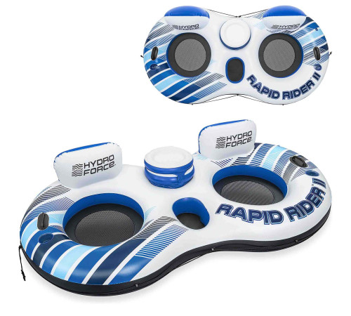 Крісло надувне для плавання Bestway 43113 Rapid Rider 240 x 122 x 50 см Крісло надувне для плавання Bestway 43113 Rapid Rider 240 x 122 x 50 см