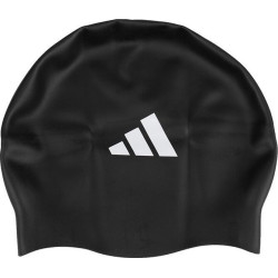 Шапочка для плавання Adidas IA8306 3-Stripes, чорна