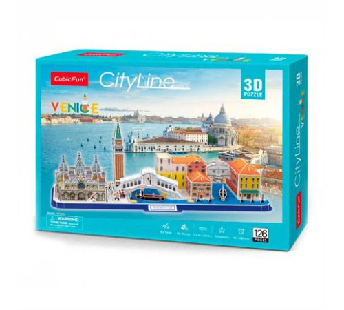 3D пазл CubicFun City Line Венеція (MC269h) 3D пазл CubicFun City Line Венеція (MC269h)