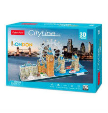 3D пазл CubicFun City Line Лондон (MC253h)