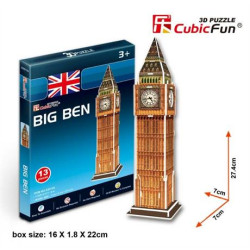 3D пазл CubicFun Міні Біг Бен (S3015h)