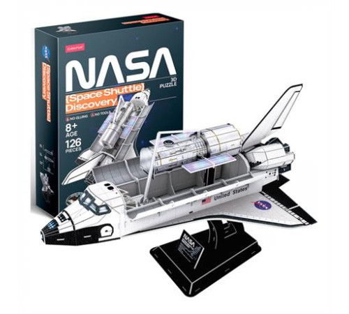 3D пазл CubicFun NASA Космічний шатл Діскавері (DS1057h) 3D пазл CubicFun NASA Космічний шатл Діскавері (DS1057h)