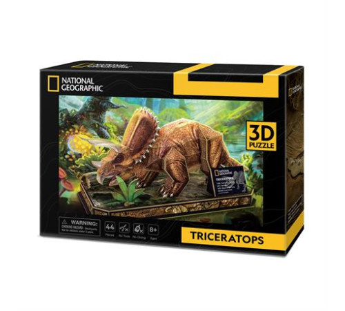 3D пазл CubicFun National Geographic Dino Трицератопс (DS1052h)