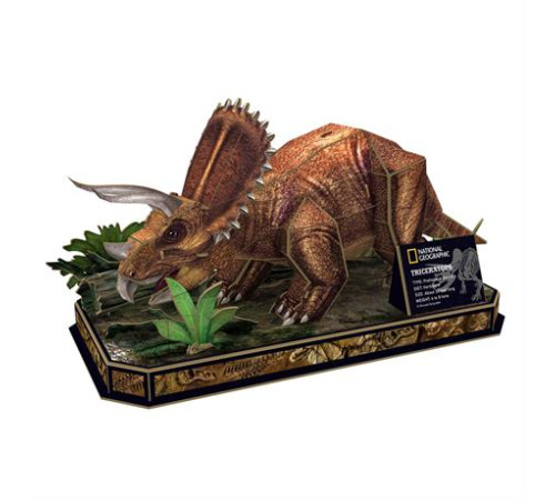 3D пазл CubicFun National Geographic Dino Трицератопс (DS1052h)