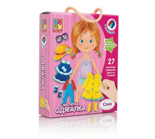 Магнітна гра Vladi Toys Одягни Соню (VT3702-07)