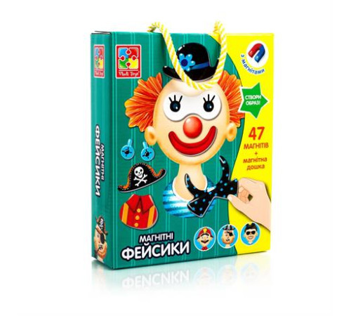 Магнітна гра Vladi Toys Фейсики (VT3702-15)