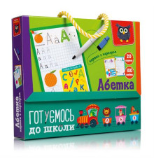 Навчальний набір Vladi Toys Готуємось до школи Абетка на письмі (VT5010-21)