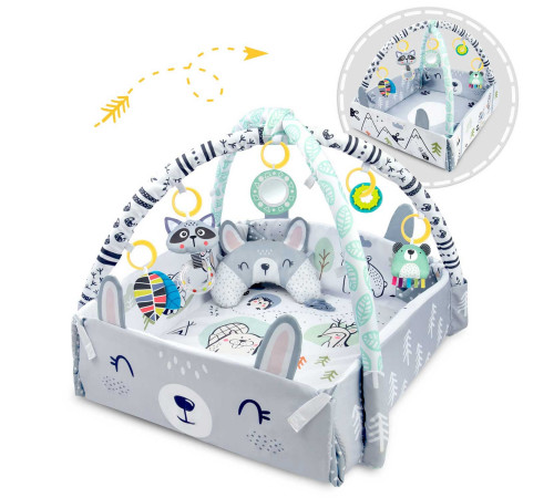 Килимок розвивальний 110 x 100 см Кролик Ricokids