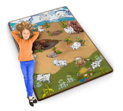 Килимок для розфарбовування 120 x 90 x 0,3 см Ricokids