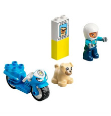 Конструктор LEGO DUPLO Rescue Поліцейський мотоцикл 5 ел. (10967)