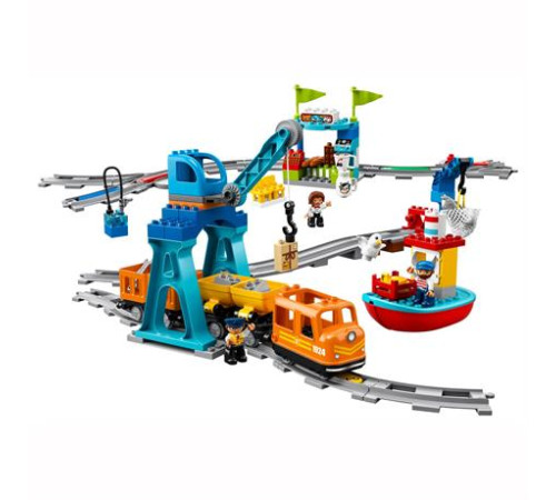 Конструктор LEGO DUPLO Trains Вантажний поїзд 105 ел. (10875)