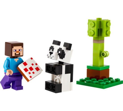Конструктор LEGO Minecraft Стів і малюк-панда 35 деталей (30672) Конструктор LEGO Minecraft Стів і малюк-панда 35 деталей (30672)