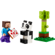 Конструктор LEGO Minecraft Стів і малюк-панда 35 деталей (30672)