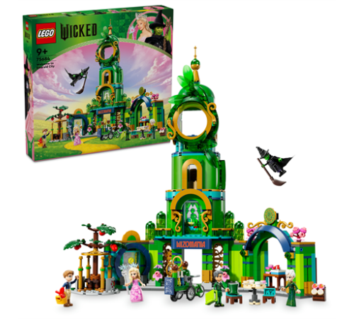 Конструктор LEGO Wicked Ласкаво просимо до Смарагдового міста 945 ел. (75684) Конструктор LEGO Wicked Ласкаво просимо до Смарагдового міста 945 ел. (75684)