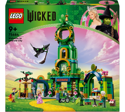 Конструктор LEGO Wicked Ласкаво просимо до Смарагдового міста 945 ел. (75684) Конструктор LEGO Wicked Ласкаво просимо до Смарагдового міста 945 ел. (75684)