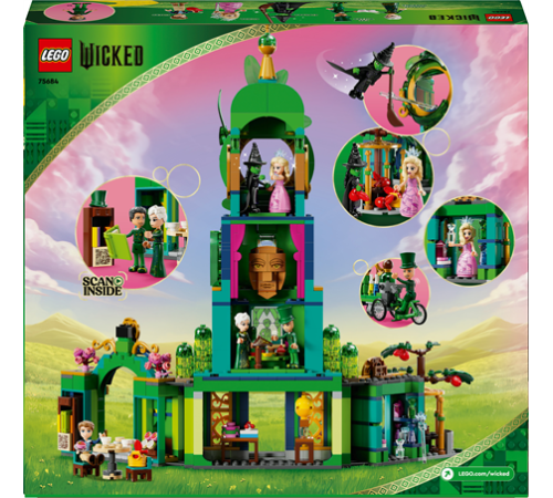 Конструктор LEGO Wicked Ласкаво просимо до Смарагдового міста 945 ел. (75684) Конструктор LEGO Wicked Ласкаво просимо до Смарагдового міста 945 ел. (75684)
