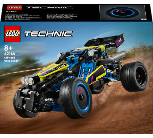Конструктор LEGO Technic Позашляховик багі для перегонів 219 ел. (42164) Конструктор LEGO Technic Позашляховик багі для перегонів 219 ел. (42164)