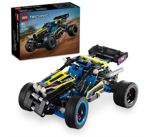 Конструктор LEGO Technic Позашляховик багі для перегонів 219 ел. (42164) Конструктор LEGO Technic Позашляховик багі для перегонів 219 ел. (42164)