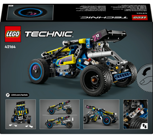 Конструктор LEGO Technic Позашляховик багі для перегонів 219 ел. (42164) Конструктор LEGO Technic Позашляховик багі для перегонів 219 ел. (42164)