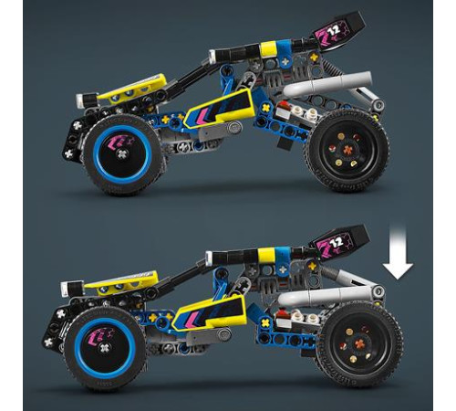 Конструктор LEGO Technic Позашляховик багі для перегонів 219 ел. (42164) Конструктор LEGO Technic Позашляховик багі для перегонів 219 ел. (42164)