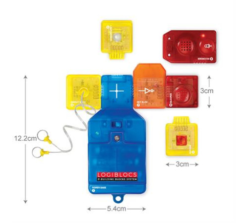 Електронний конструктор 4M Logiblocs Шпигунські гаджети 7 модулів 30 проектів (00-06805)