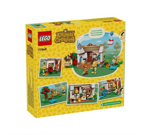 Конструктор LEGO Animal Crossing Візит у гості до Isabelle 389 ел. (77049)