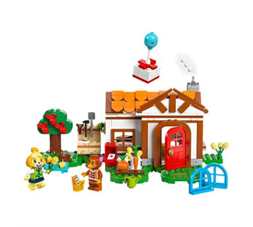 Конструктор LEGO Animal Crossing Візит у гості до Isabelle 389 ел. (77049)