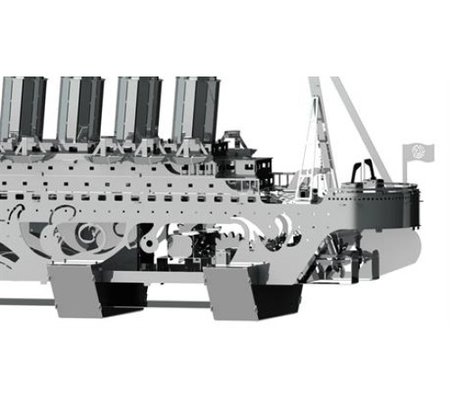 Колекційна модель-конструктор Metal Time Lost at Sea Корабель Титанік (MT044)