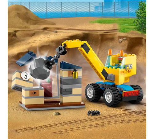 Конструктор LEGO City Construction Будівельні вантажівки та кулястий таран 235 ел. (60391) Конструктор LEGO City Construction Будівельні вантажівки та кулястий таран 235 ел. (60391)