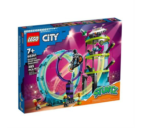 Конструктор LEGO City Stuntz Неймовірне завдання для каскадерів 385 ел. (60361)