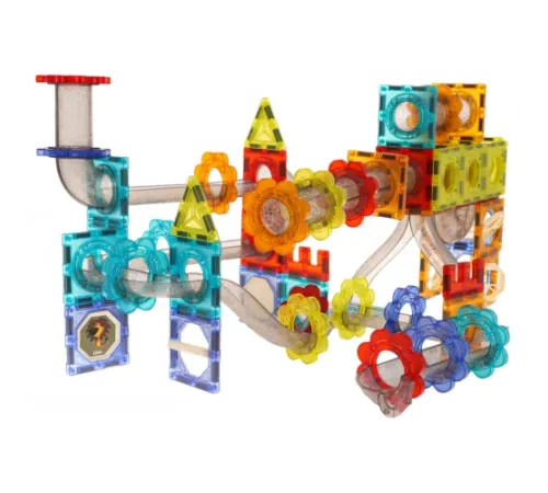 Дитячий конструктор магнітний Luminous Ball Magnetic Bricks 176 ел.