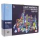 Дитячий конструктор магнітний Luminous Ball Magnetic Bricks 176 ел.