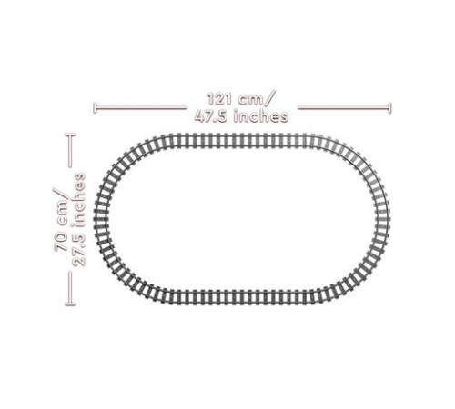 Конструктор LEGO City Trains Пасажирський поїзд-експрес 764 ел. (60337)