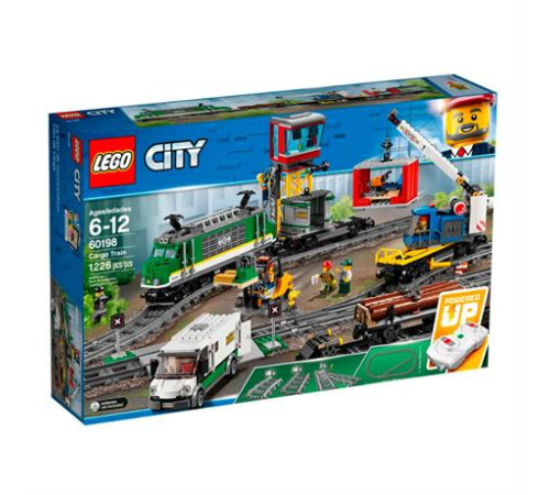 Конструктор LEGO City Вантажний поїзд 1226 ел. (60198)