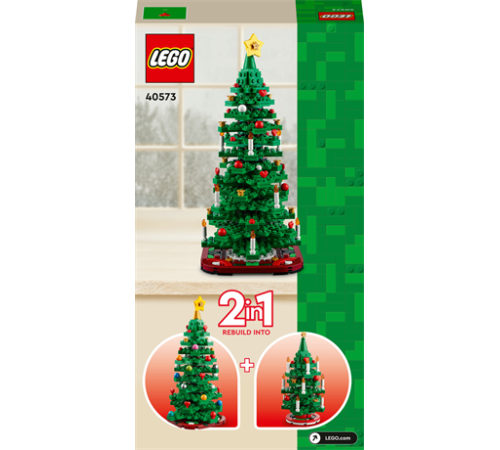 Конструктор LEGO Iconic Новорічна ялинка 784 деталі (40573) Конструктор LEGO Iconic Новорічна ялинка 784 деталі (40573)