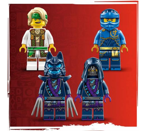 Конструктор LEGO NINJAGO Бойовий набір робота Джея 78 деталей (71805) Конструктор LEGO NINJAGO Бойовий набір робота Джея 78 деталей (71805)