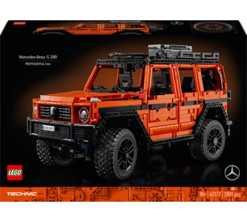 Конструктор LEGO Technic Mercedes-Benz G 500 Professional Line 2891 деталей (42177) Конструктор LEGO Technic Mercedes-Benz G 500 Professional Line 2891 деталей (42177)