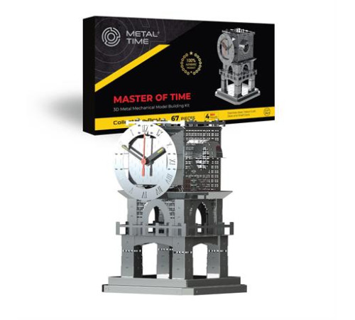 Колекційна модель-конструктор Metal Time Master of Time Вежа-годинник механічна (MT048) Колекційна модель-конструктор Metal Time Master of Time Вежа-годинник механічна (MT048)
